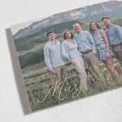 "Modern Traditionalist" - Holiday Cards in Winter by Morgan Kendall - Detail