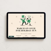 "Nutty Party" - Online Holiday Party Invitations in Butter by Vivian Yiwing - Desktop layout