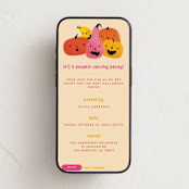 "Fun Faces" - Online Holiday Party Invitations in Cake by Claudia Orengo - Mobile layout