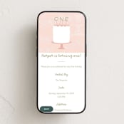 "Frosting" - Online Kids Birthday Invitations in Cotton Candy by Sarah Brown - Mobile layout