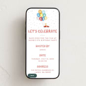 "monza" - Online Kids Birthday Invitations in Ivory by chocomocacino - Mobile layout