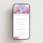 "Lets Roll" - Online Kids Birthday Invitations in Candy by Karidy Walker - Mobile layout