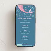 "Mermaid Make Wave" - Online Kids Birthday Invitations in Bubblegum by Kim Thoa - Mobile layout