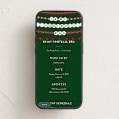 "Football Era" - Online Party Invitations in Evergreen by Pixel and Hank - Mobile layout