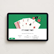 "Game Time!" - Online Party Invitations in Cotton by Sherley Ferreira - Desktop layout