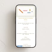"What will baby be?" - Online Party Invitations in Bubblegum by A Brush With Mel - Mobile layout