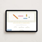 "What will baby be?" - Online Party Invitations in Bubblegum by A Brush With Mel - Desktop layout