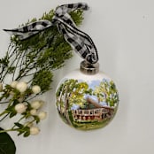 "Custom//Personalized Home Hand Painted Ornament" - Ornaments in multicolorassorted-colors by Sarah Hall
