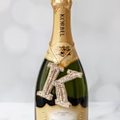 "Personalized Handmade Letter Ornament - Large K" - Ornaments in silver by Courtney Bedi