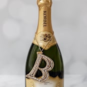 "Personalized Handmade Letter Ornament - Large B" - Ornaments in silver by Courtney Bedi