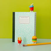 "Classic Fast Food Combo Erasers - Set of 3" - Party Favors in multicolorassorted-colors by Jollity and Co