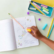 "Yellow Smile Eraser - Set of 1" - Party Favors in yellow by Jollity and Co