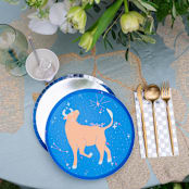 "Zodiac Taurus Nail Stickers - Set of 1 Sheet, 100 Nail Stickers" - Party Favors in multicolor by Jollity and Co