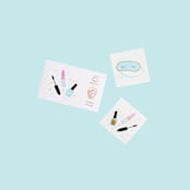 "Sweet Dreams Temporary Tattoos" - Party Favors in multicolor by Jollity and Co