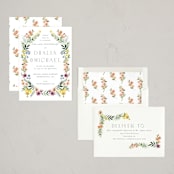 "Gardenista" - Party Invitations in Meadow by Petra Kern - Assembled