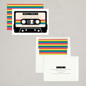 "Remix" - Party Invitations in ACDC by Hudson meet Rose - Assembled