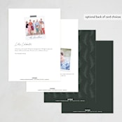 "Charcuterie Party" - Party Invitations in Rosemary by Kacey Kendrick Wagner - Back of Card Options