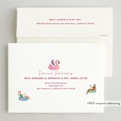 "Summer Party" - Party Invitations in Pool by Elly - FREE Recipient Addressing
