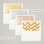 "BBQ" - Party Invitations in Mustard by Gwen Bedat - Envelope Liner Options