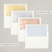 "Classic Brunch" - Party Invitations in Bluebell by Olivia Raufman - Envelope Liner Options