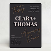 "Toast" - Party Invitations in Sesame by Jennifer Lew - Front