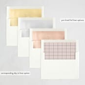 "Toast" - Party Invitations in Sesame by Jennifer Lew - Envelope Liner Options