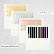 "Birthday Candles" - Party Invitations in Confetti by Jenna Holcomb - Envelope Liner Options