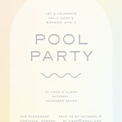 "Summer" - Party Invitations in Tropics by Blustery August - Detail