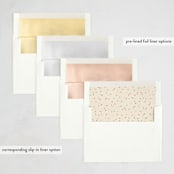 "birthday serifs" - Party Invitations in Candy by Ellen Schlegelmilch - Envelope Liner Options