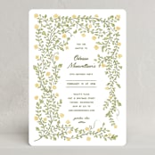 "Summer Garden" - Party Invitations in Limonada by Kamala Nahas - Front
