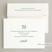 "Bistro" - Party Invitations in Peony by Baumbirdy - FREE Recipient Addressing