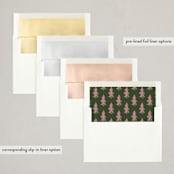 "Glamping" - Party Invitations in Blush by Becky Nimoy - Envelope Liner Options