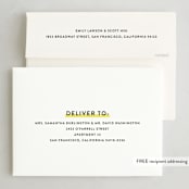 "Highlighter" - Party Invitations in Canary by Adelyn T. - FREE Recipient Addressing