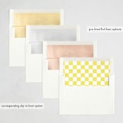 "Highlighter" - Party Invitations in Canary by Adelyn T. - Envelope Liner Options
