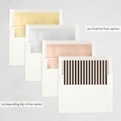 "Handwritten" - Party Invitations in Almond by Morgan Kendall - Envelope Liner Options
