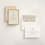 "Formal scallop" - Party Invitations in Palm by Creo Study - Assembled