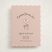 "Cherry Birthday" - Party Invitations in Cherry by Helena Vitto - Front