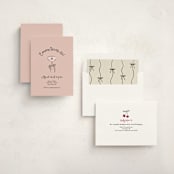 "Cherry Birthday" - Party Invitations in Cherry by Helena Vitto - Assembled