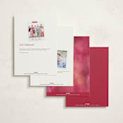 "Lush" - Party Invitations in Magenta by Susan Moyal - Back of Card Options