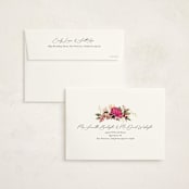 "Lush" - Party Invitations in Magenta by Susan Moyal - FREE Recipient Addressing
