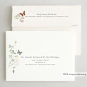 "Wild meadow" - Party Invitations in Elder Flower by Sarah Knight - FREE Recipient Addressing