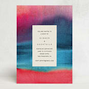 "At Dusk" - Party Invitations in Sunset by Sumak Studio - Front