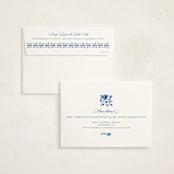 "Amalfi Coast" - Party Invitations in Cerulean by Jenna Holcomb - FREE Recipient Addressing