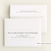 "Extra cheer this year" - Pregnancy Announcement Thank You Cards in Cloud by Lea Delaveris - FREE Recipient Addressing