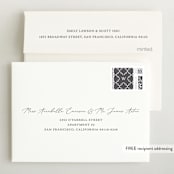 "Soon to Be" - Pregnancy Announcement Thank You Cards in Slate by Olivia Raufman - FREE Recipient Addressing