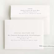 "Great and small" - Pregnancy Announcement Thank You Cards in Lavender by Lea Delaveris - FREE Recipient Addressing
