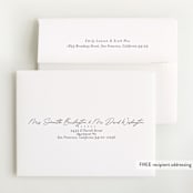 "Signed By Us" - Pregnancy Announcement Thank You Cards in Moon by Nicole Walsh - FREE Recipient Addressing