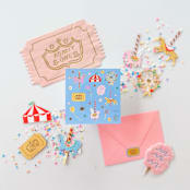 "Off to the Fair Patch" - Patch in multicolor by Jollity and Co