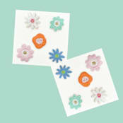"Flora Patch Set" - Patch in multicolor by Jollity and Co