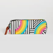 "Rainbow Party" - Pencil Case in Rainbow by Karlei Ayers - Pencil Case